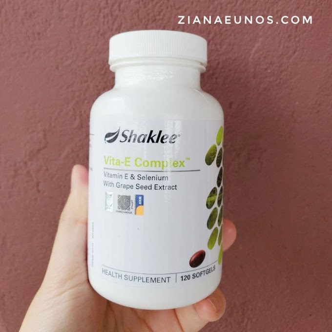 Kelebihan dan Kebaikan Vitamin E Complex Shaklee 