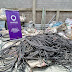  Allanamientos, secuestro de elementos, clausuras y 4 aprehendidos por cables y metales robados