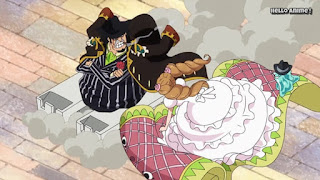 ワンピースアニメ WCI編 845話 ベッジ プリン | ONE PIECE ホールケーキアイランド編