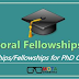 All Postdoctoral Fellowships in India