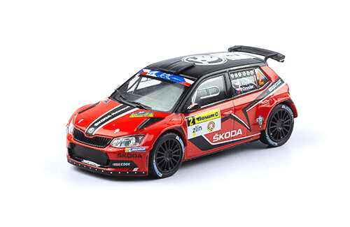 vencedores de rallye altaya Skoda Fabia R5 1:43 Jan Kopecký