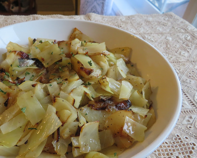 Fried Cabbage and Potatoes