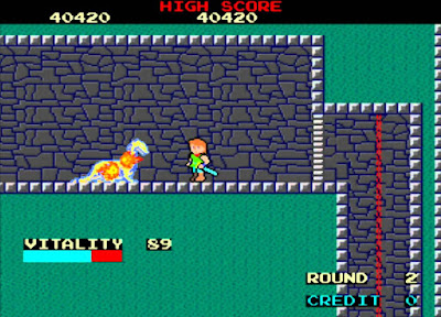 Arcade Archives DRAGON BUSTER game screenshot