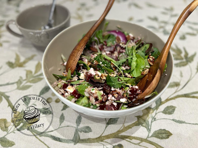 Salade pour en finir avec l'hiver ! - Dans la cuisine d'Hilary