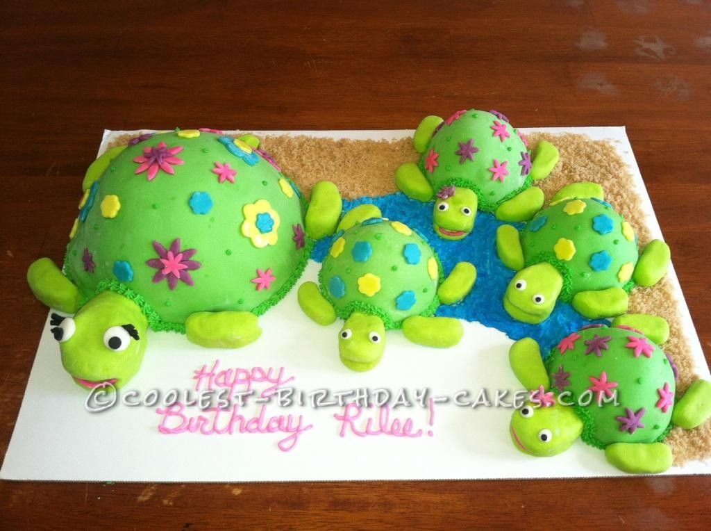 turtle shaped cake