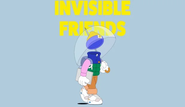 Gold Invisible Friends NFT