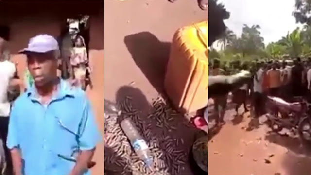 Kidnappers’ den discovered behind a police checkpoint along Auchi-Abuja expressway (video)