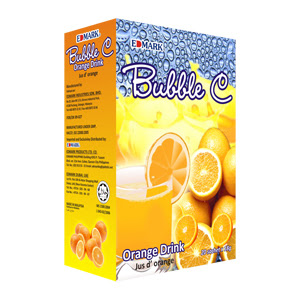 Bubble C - A Refreshing Instant Orange Beverage