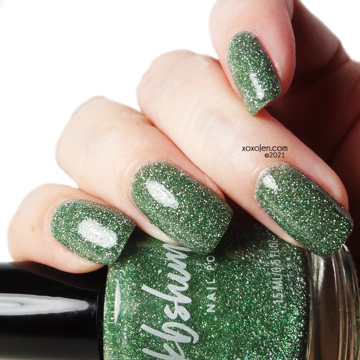 xoxoJen's swatch of KBShimmer Say It Ain't Cilantro