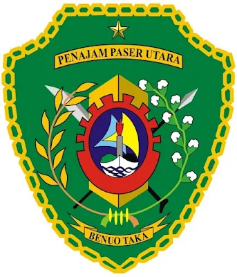 Logo / Lambang Kabupaten Penajam Paser Utara - Latar (Background) Putih & Transparent (PNG)