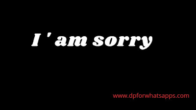 Sorry DP | Sorry Image | Sorry Photo | Sorry Wallpaper