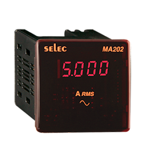 DIGITAL AMMETER SELEC MA202 