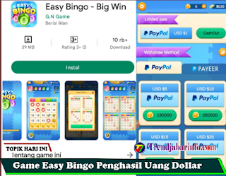 Game Easy Bingo Apk Apakah Membayar? Begini Cara Mainnya