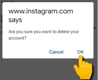 Instagram id delete kaise kare