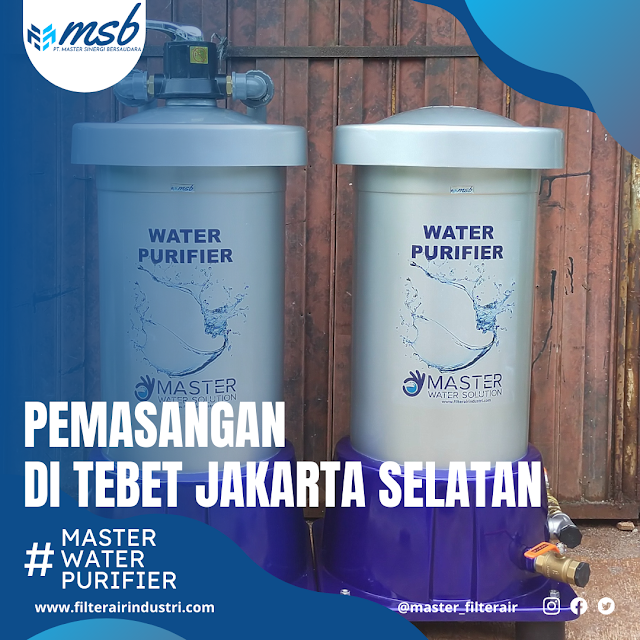 Pemasangan Filter Air di Tebet Jakarta Selatan