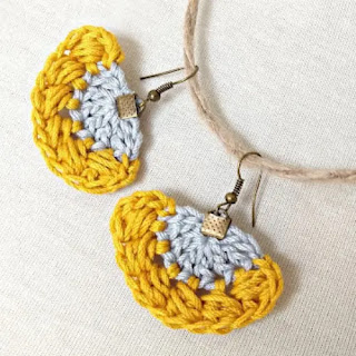 Aretes Fáciles de Tejer a Crochet