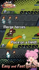 لعبة Merge Hero Raising مهكرة