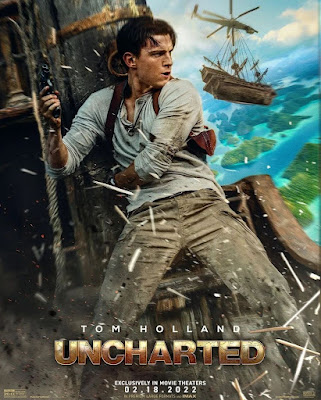 Uncharted 2022 movie poster