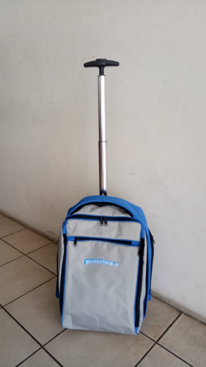 Konveksi tas ransel punggung, pabrik buat backpack ransel, Pembuat tas troli roda, penjahit tas ransel trolley bogor sentul cibinong.