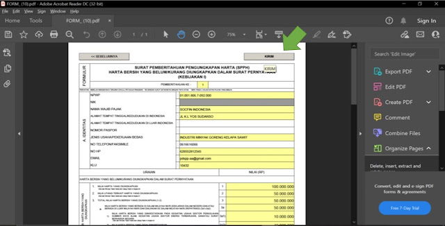 Tutorial Program Pengungkapan Sukarela Wajib Pajak 2022