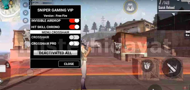 Sniper Gaming VIP Free Fire Apk Injector Download