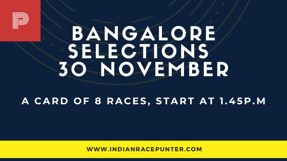 Bangalore Race Media Tips 30 December
