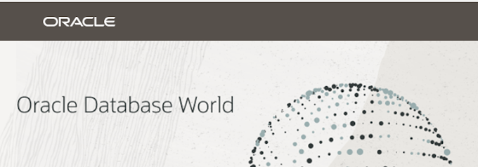 Oracle Database World - 26 April 2022