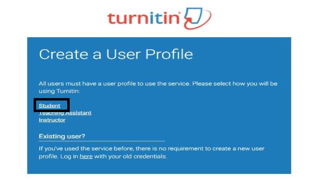 How to Create Turnitin Account