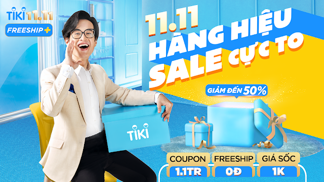 Tổng hợp Deal Sale, Mã Giảm Giá TIKI 11/11