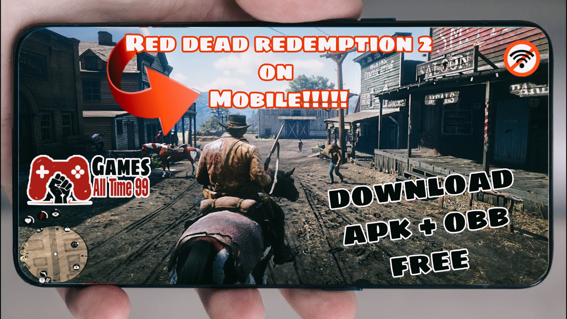 Download Red Dead Redemption 2 APK OBB Data On Android