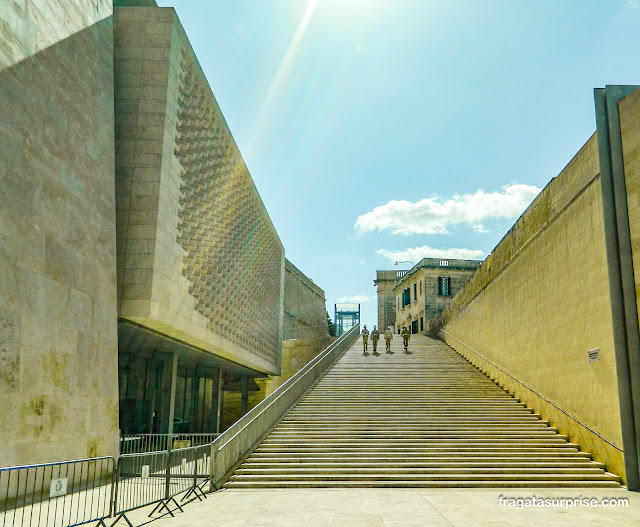 Sede do Parlamento de Malta, projeto de Renzo Piano