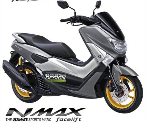 Yamaha NMAX 155 Facelift 2018 Velg Emas