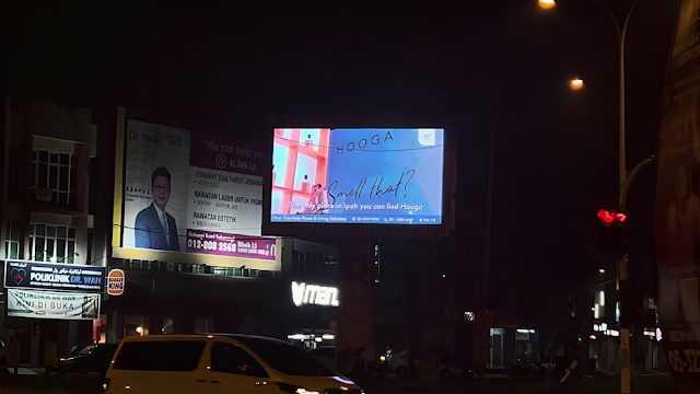 ED Shop Ad Station 18 Ipoh Perak Digital Billboard Advertising Malaysia Perak Nearby McDonald's Pengkalan Ipoh Jalan Pasir Puteh Digital Screen Advertising