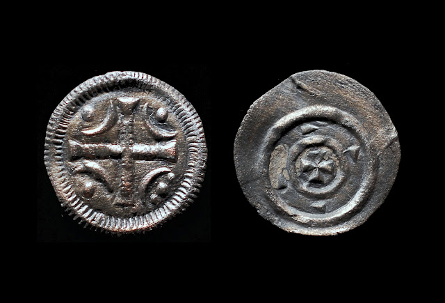 II. Béla (1131-1141) ezüst dénár