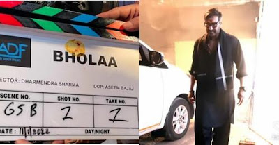 Ajay Devgn’s dazzles South Indian look for Kaithi remake titled Bholaa