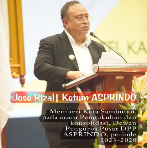 Jose Rizal Ketum Asprindo : Semua Pengurus diMinta Untuk Konsisten Membangun Ekonomi Indonesia