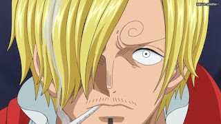 ワンピースアニメ WCI編 806話 サンジ Vinsmoke Sanji | ONE PIECE Episode 806