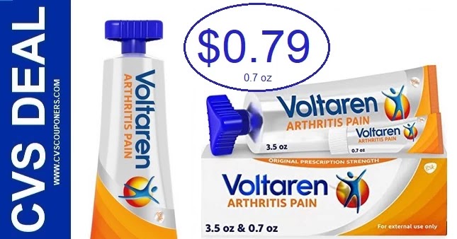 Voltaren Topical Medicine Gel CVS Deals