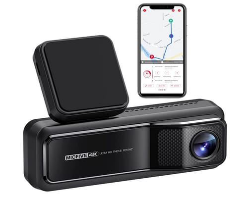 Miofive 5G WiFi App UHD Car Dash Camera