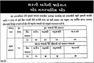 Oad Nagarpalika Recruitment 2022 For Safai Kamdar Posts