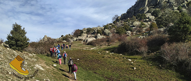 LLEGANDO AL COLLADO DE ENTRECABEZAS