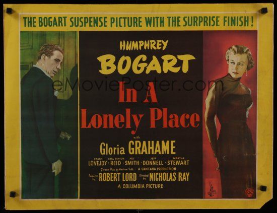 In a Lonely Place lobby card