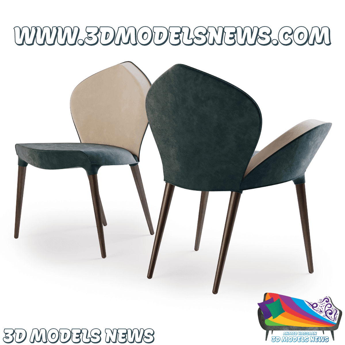 Poseidon chair model and classic style dining chair 1