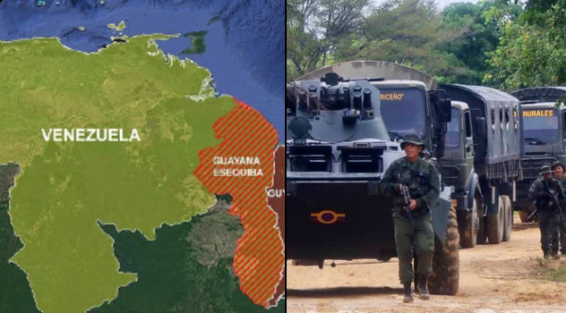 Exército envia blindados próximos à fronteira e manda duro recado para Maduro