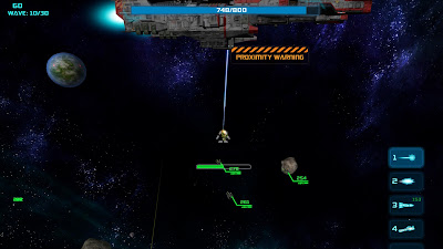 Starbase Gunship game screenshot