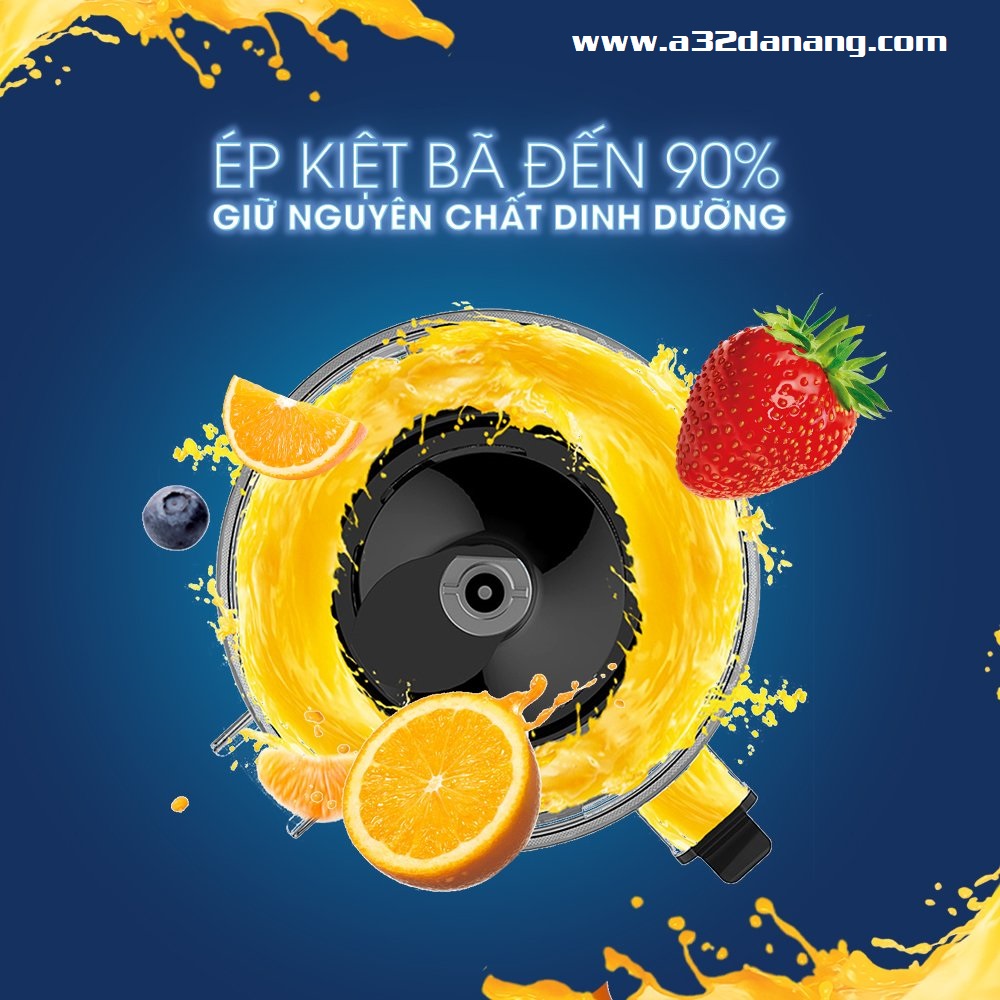 Máy Ép Chậm Kalite KL-565 ép kiệt đến 90%