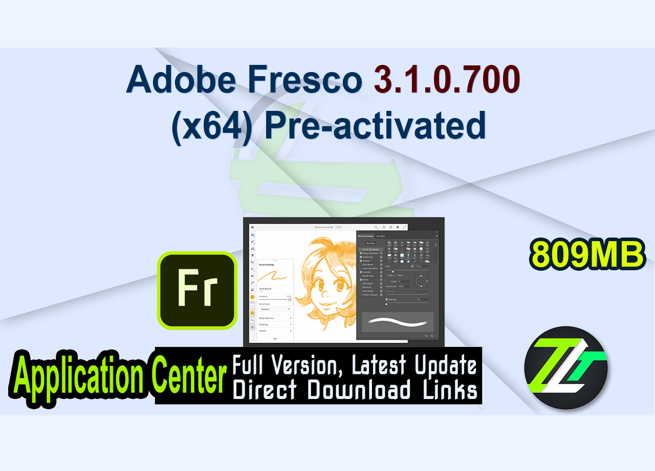 Adobe Fresco 3.1.0.700 (x64) Pre-activated