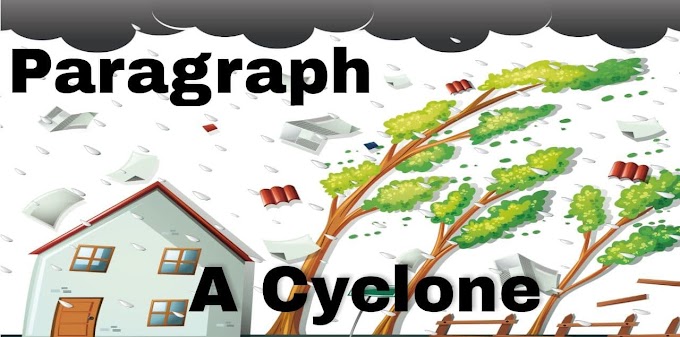 A Cyclone Paragraph | Tropical Cyclone A Paragraph