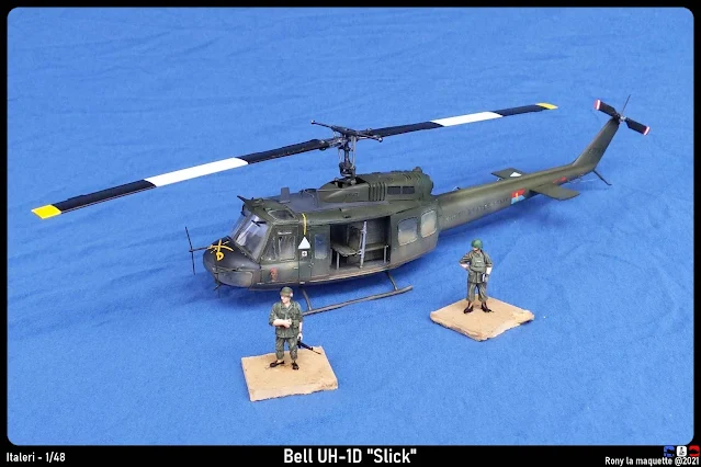 Bell UH-1D d'Italeri au1/48.