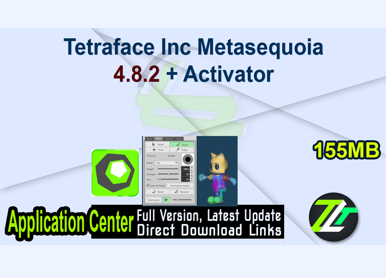 Tetraface Inc Metasequoia 4.8.2 + Activator
